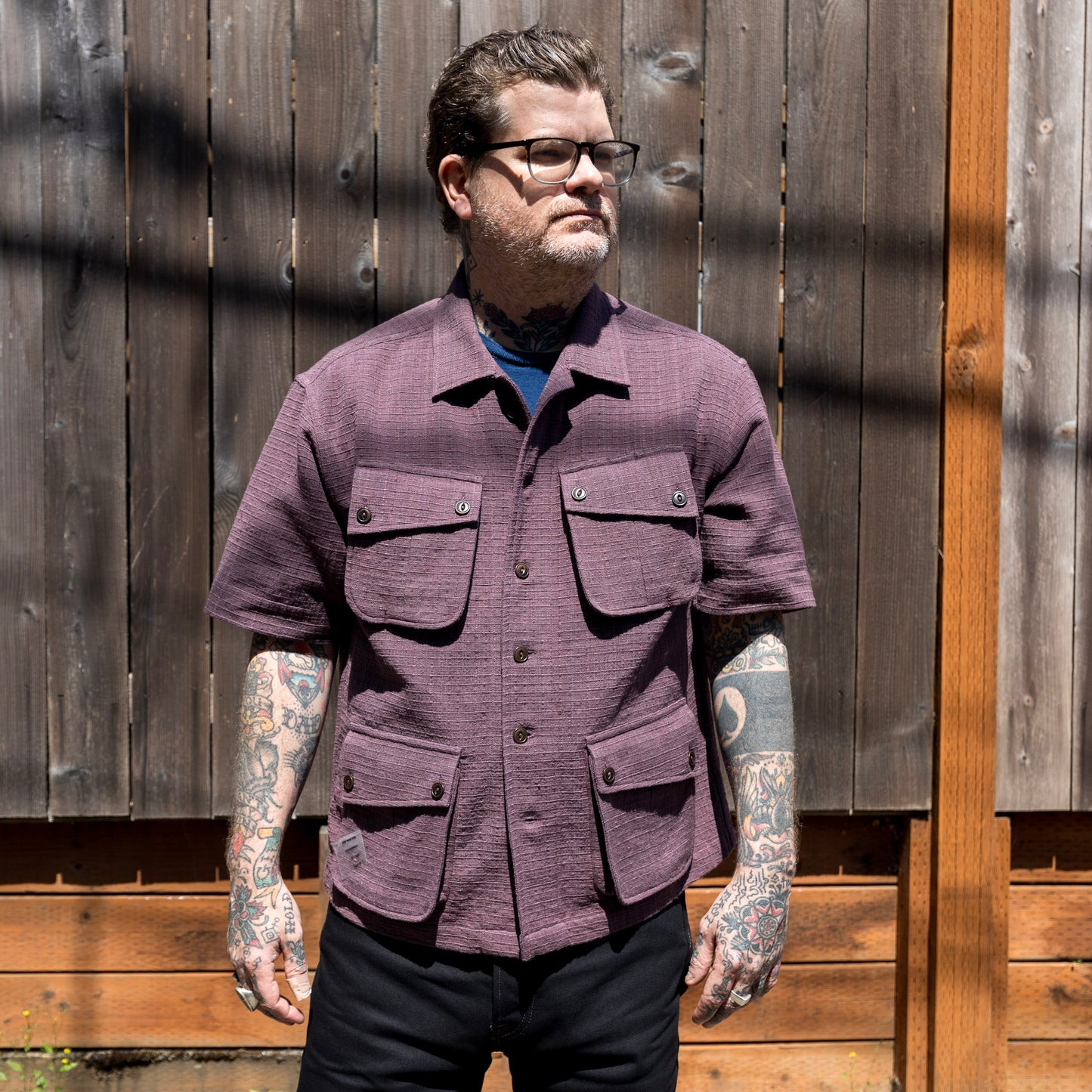SS Dani Shirt - Plum