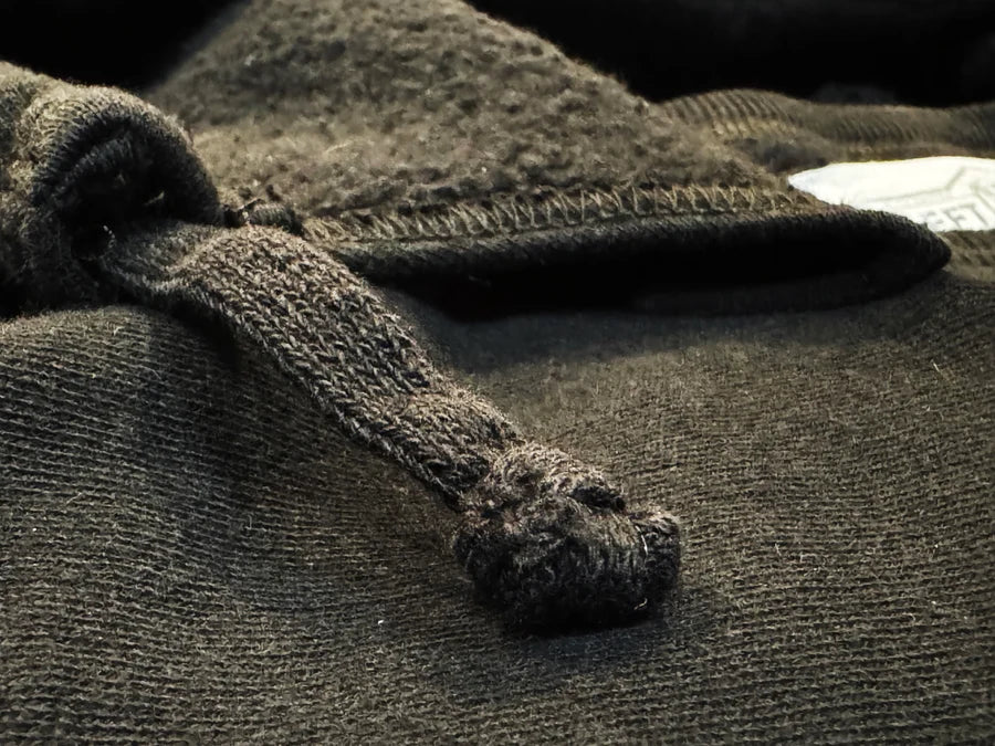 After Hood Zip Sweatshirt - Black